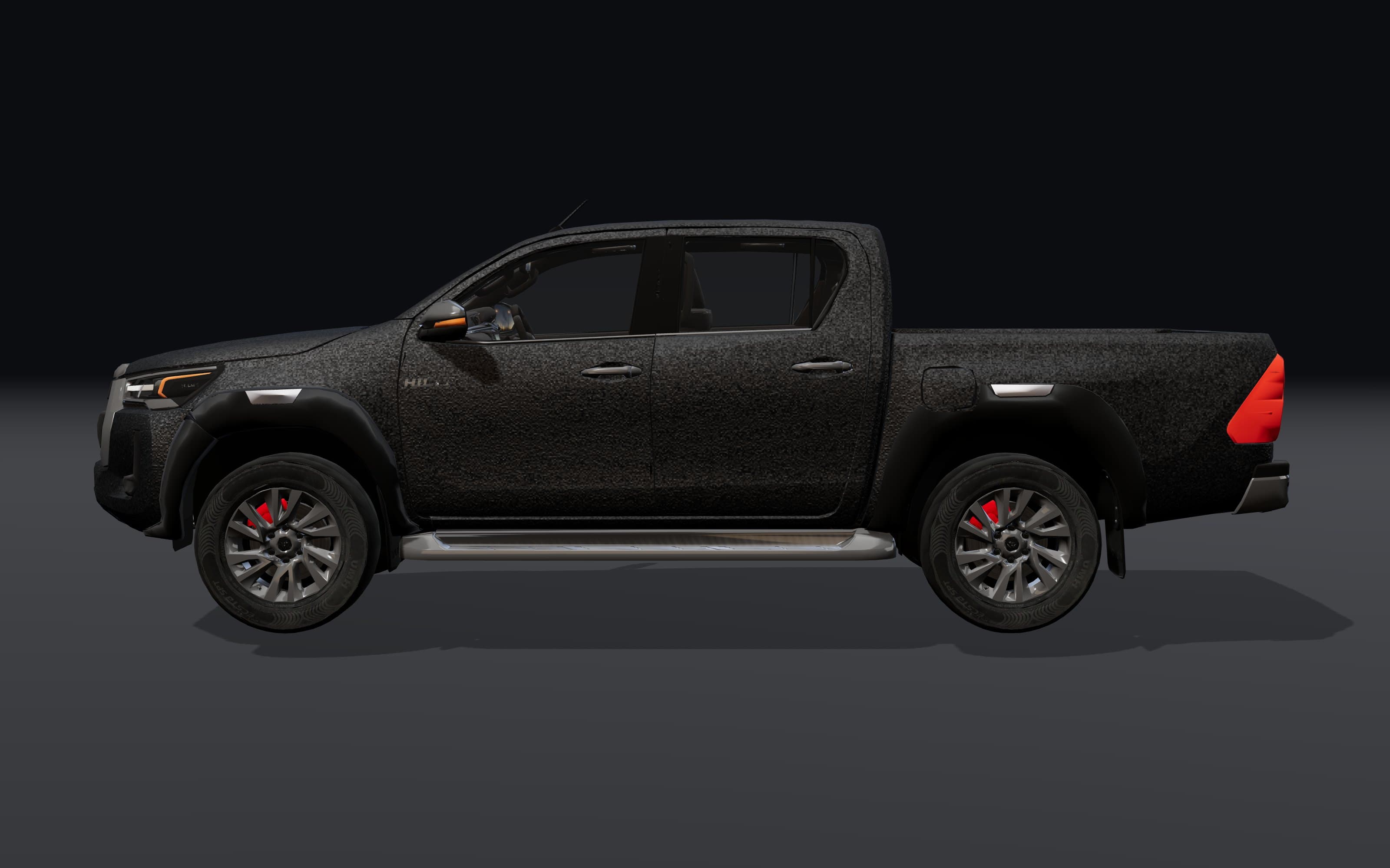Hilux dual cab · coastal build after coating